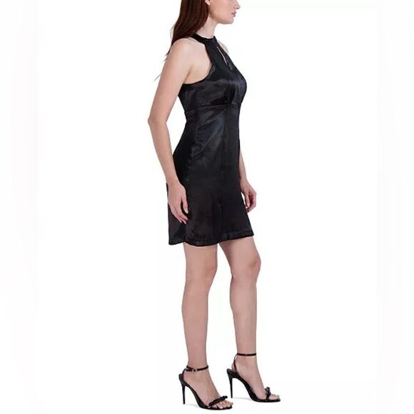 BCBGENERATION Women's Sleeveless Halter Mini Dress size 16 - Picture 4 of 9